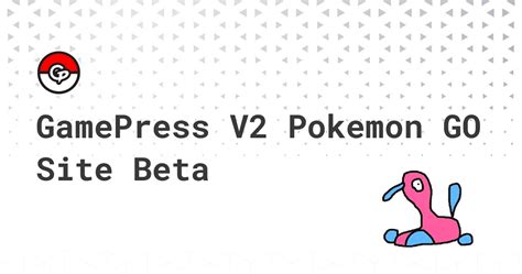 gamepress pokemon go|GamePress.